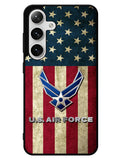 Us Air Force Military Usa Flag Samsung Galaxy S24 5G Case