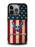 Us Air Force Military Usa Flag iPhone 16 Pro Case