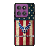 Us Air Force Military Usa Flag Motorola Moto Edge 60 Pro Case