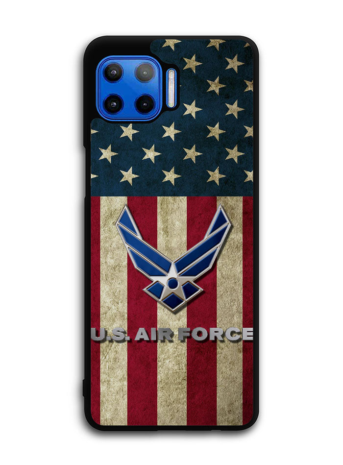 Us Air Force Military Usa Flag Motorola Moto One 5G Case , Moto One 5G UW Case , Moto G 5G Plus Case