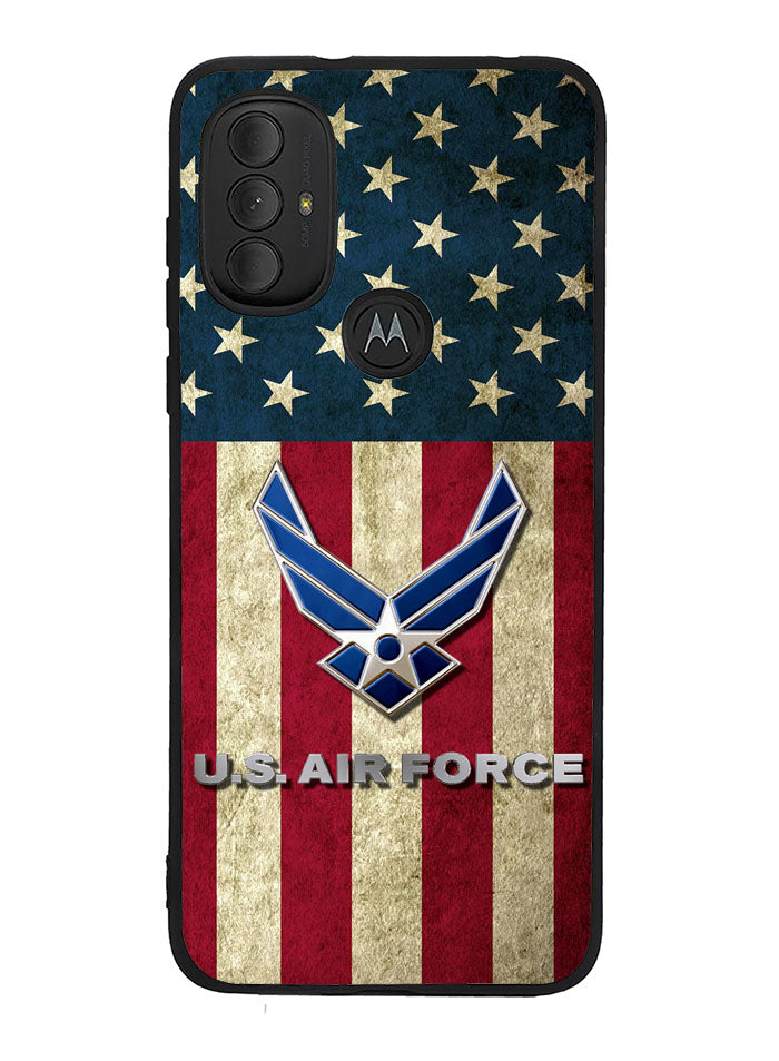 Us Air Force Military Usa Flag Motorola Moto G Pure 2021 , Moto G Power 2022 Case