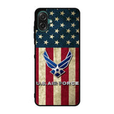 Us Air Force Military Usa Flag Samsung Galaxy A07 Case
