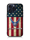 Us Air Force Military Usa Flag iPhone 15 Pro Max Case OV7589
