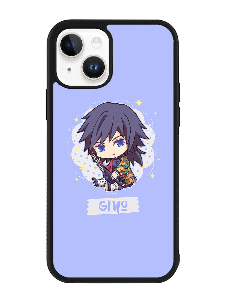 Giyu Chibi iPhone 14 Plus Case QC7480