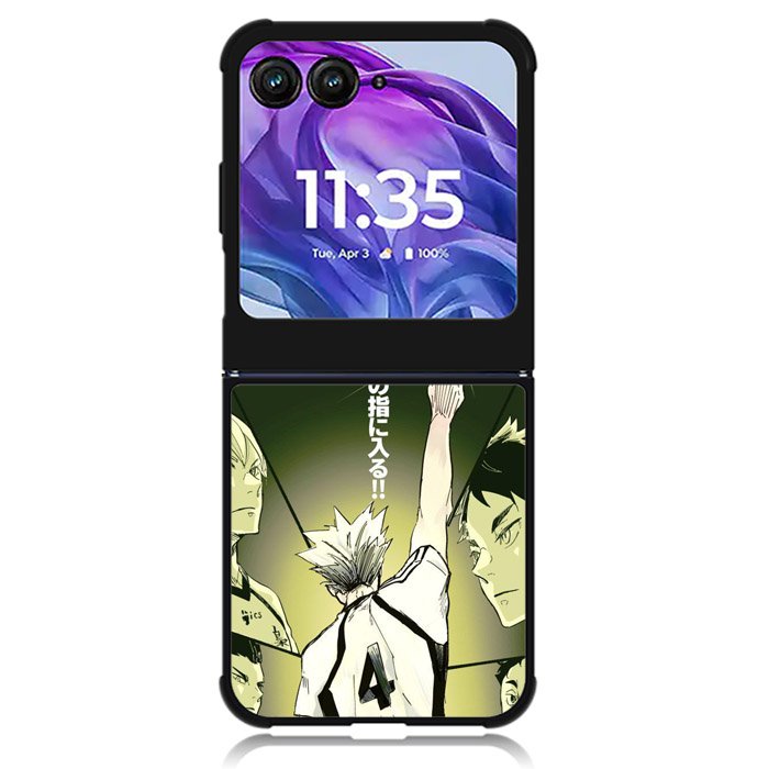 Haikyuu Fukuroudani Motorola Moto Razr Plus 2024 , Moto Razr+ 2024 Case OV7483