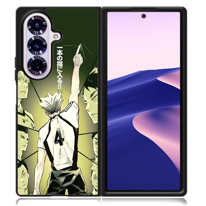 Haikyuu Fukuroudani Samsung Galaxy Z Fold 7 Case OV7483