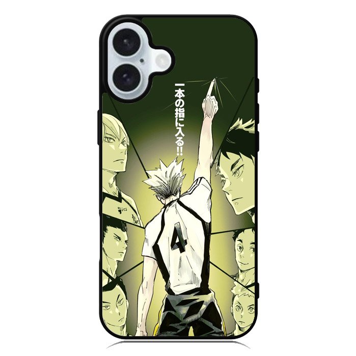 Haikyuu Fukuroudani iPhone 16 Plus Case QC7483
