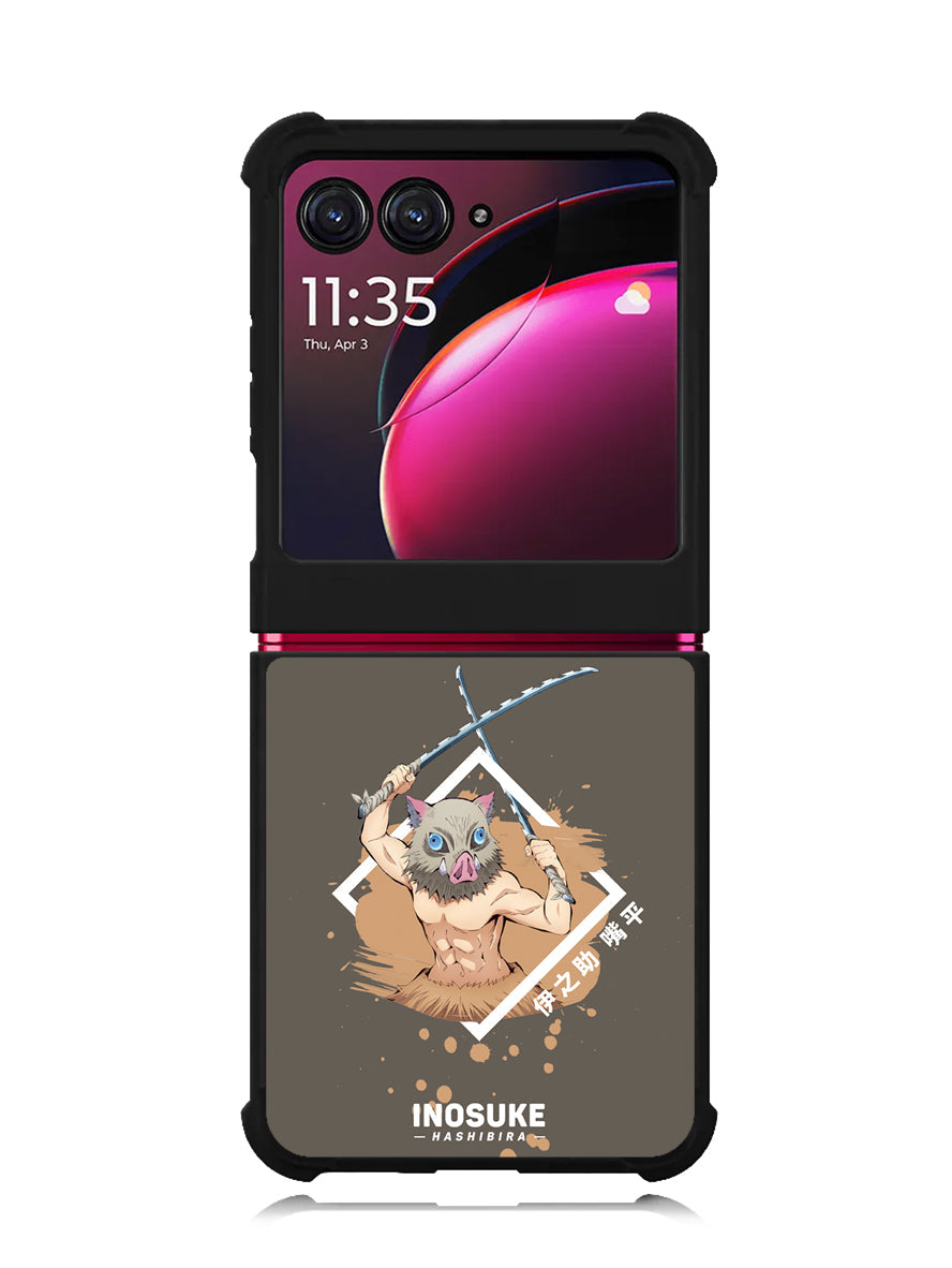 Inosuke Kimetsu no Yaiba Motorola Moto Razr Plus 2023 , Moto Razr+ 2023 Case OV7491
