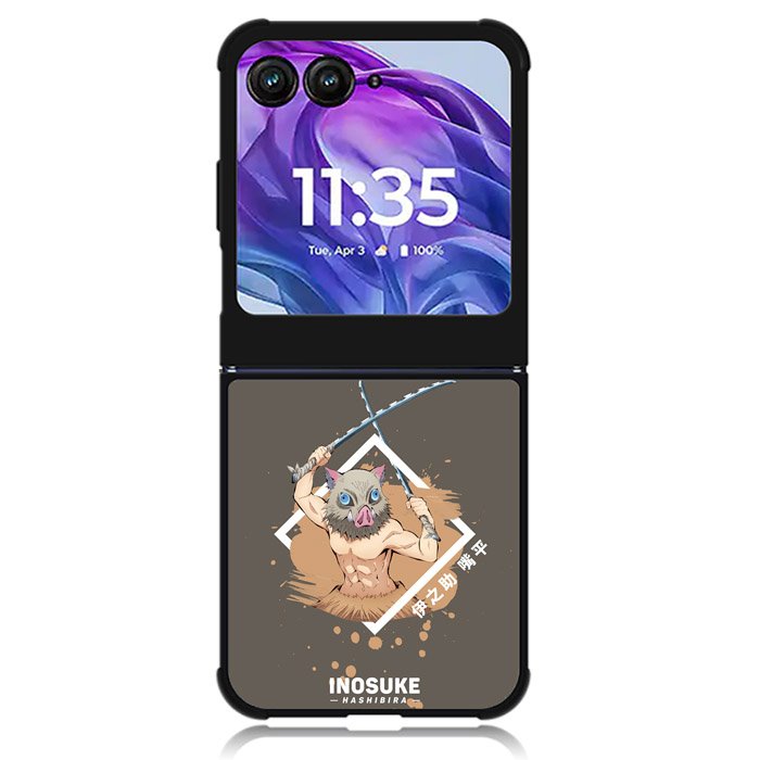 Inosuke Kimetsu no Yaiba Motorola Moto Razr Plus 2024 , Moto Razr+ 2024 Case OV7491