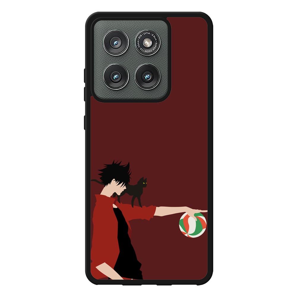 Kuro Haikyu Motorola Moto Edge 2025 Case QC7504