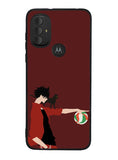 Kuro Haikyu Motorola Moto G Pure 2021 , Moto G Power 2022 Case OV7504