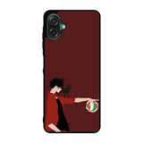 Kuro Haikyu Samsung Galaxy A07 Case QC7504