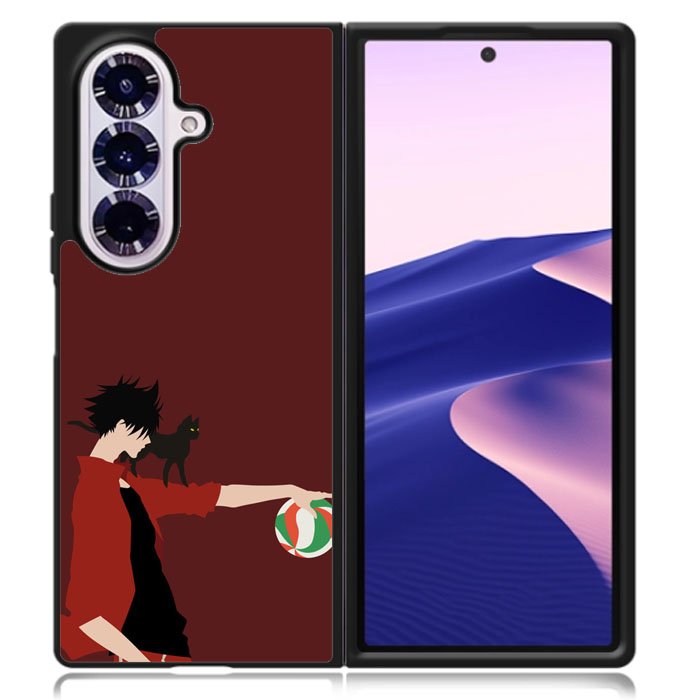 Kuro Haikyu Samsung Galaxy Z Fold 7 Case OV7504