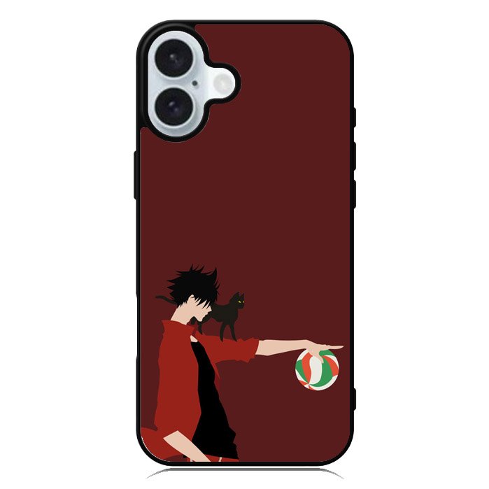 Kuro Haikyu iPhone 16 Case QC7504