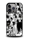 Todoroki Black and White iPhone 16 Pro Case OV7534