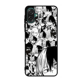 Todoroki Black and White Samsung Galaxy A07 Case QC7534