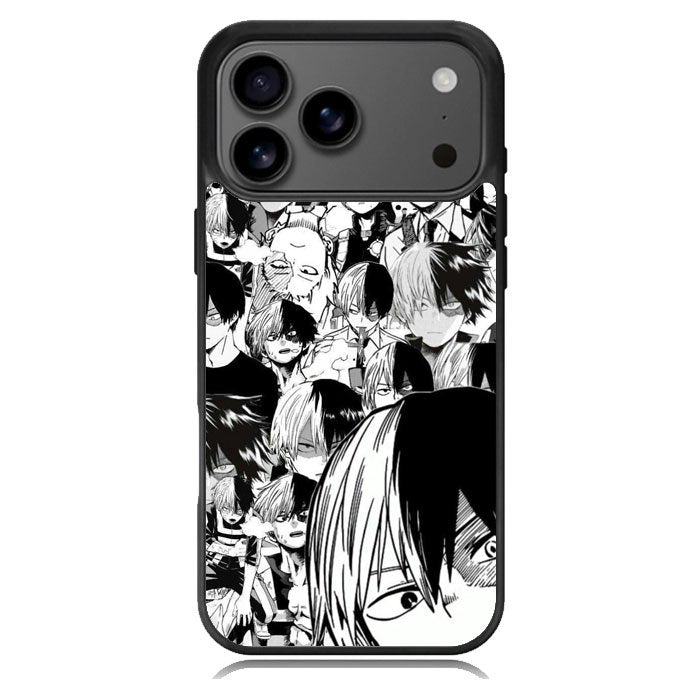 Todoroki Black and White Samsung Galaxy S26 Ultra Case OV7534