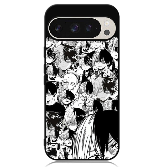 Todoroki Black and White Google Pixel 9 Pro XL Case OV7534