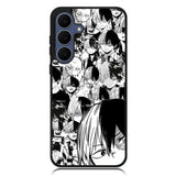 Todoroki Black and White Samsung Galaxy S25 FE Case OV7534