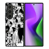 Todoroki Black and White Samsung Galaxy Z Fold 6 5G 2024 Case OV7534