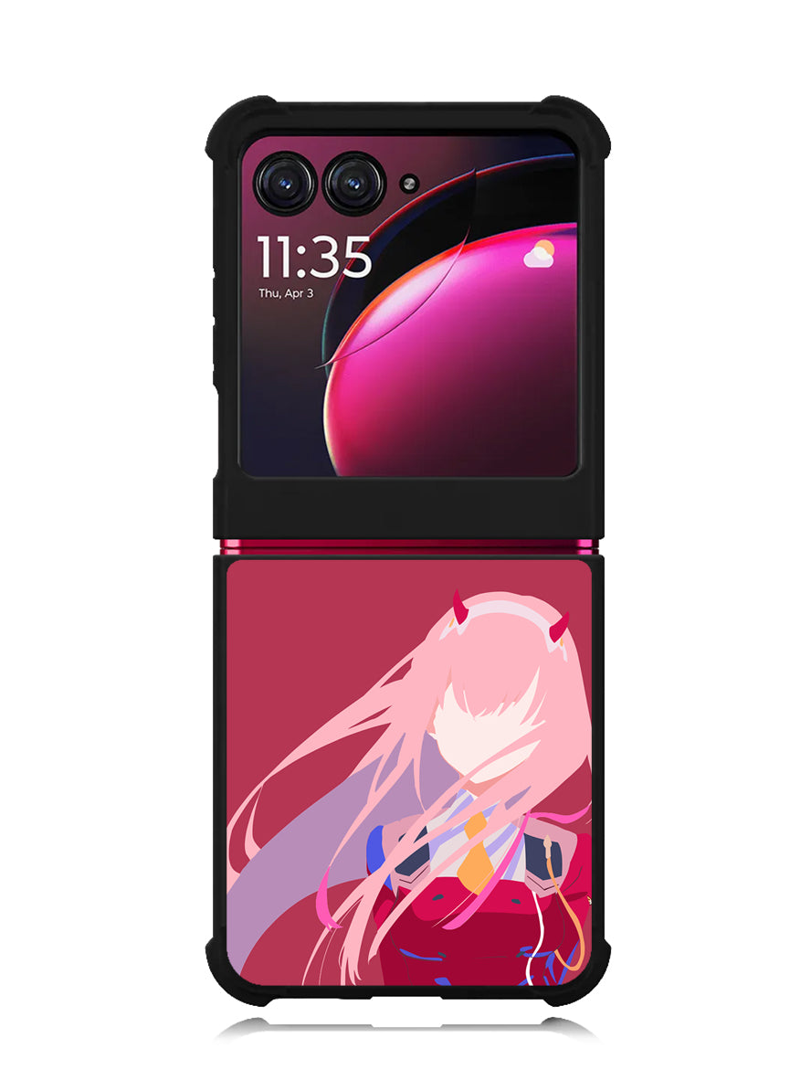 Zero Two Darling in the Franxx Motorola Moto Razr Plus 2023 , Moto Razr+ 2023 Case OV7540