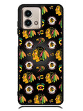 Chicago Blackhawks Pattern Motorola Moto G Stylus 5G 2023 Case OV7420