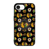 Chicago Blackhawks Pattern iPhone 17e Case QC7420