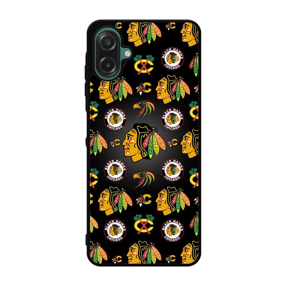 Chicago Blackhawks Pattern Samsung Galaxy A07 Case QC7420
