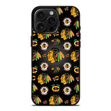 Chicago Blackhawks Pattern iPhone 16 Pro Max Case OV7420