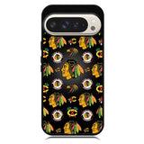 Chicago Blackhawks Pattern Google Pixel 10 Pro XL Case RC7420