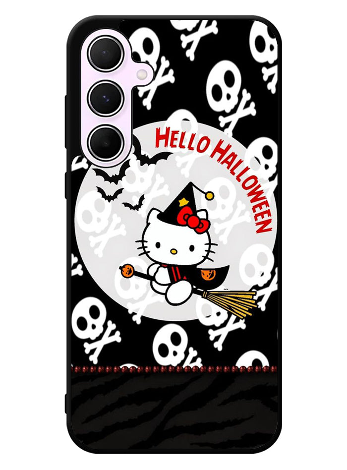 Hello Halloween Kitty Samsung Galaxy A35 5G Case