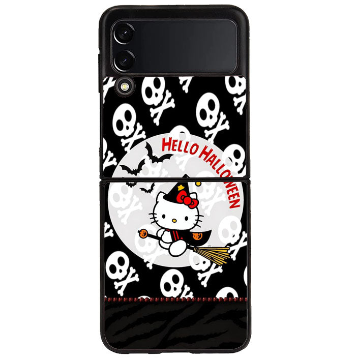 Hello Halloween Kitty Samsung Galaxy Z Flip 4 5G 2022 Case
