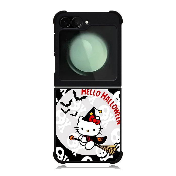 Hello Halloween Kitty Samsung Galaxy Z Flip 6 Case