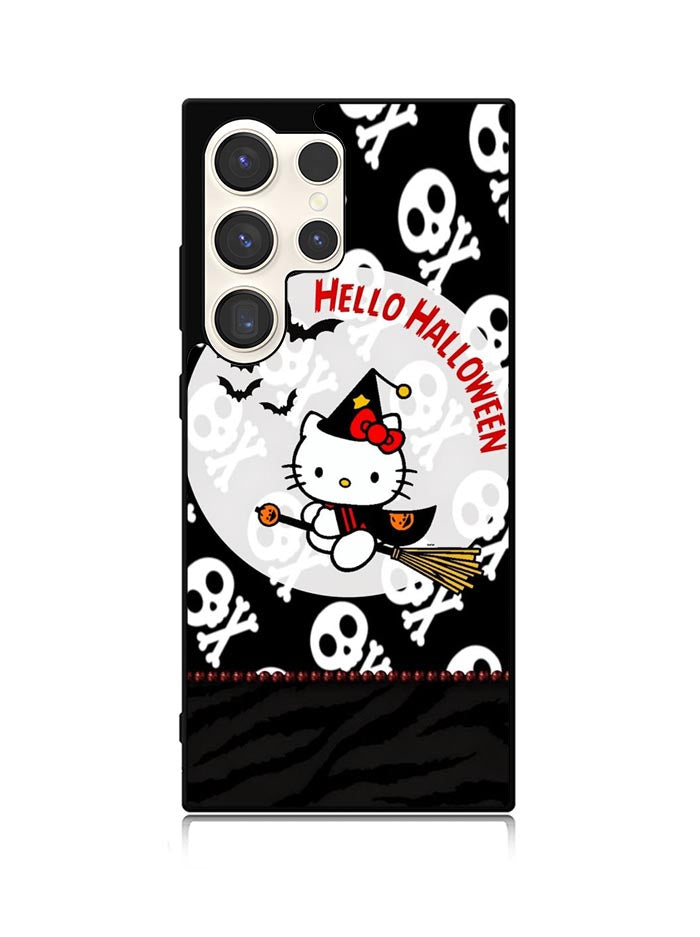 Hello Halloween Kitty Samsung Galaxy S25 Ultra 5G Case