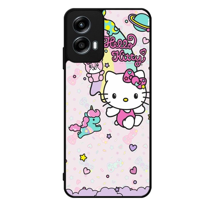 Hello Kitty Pink Motorola Moto G Play 2024 Case OV7427