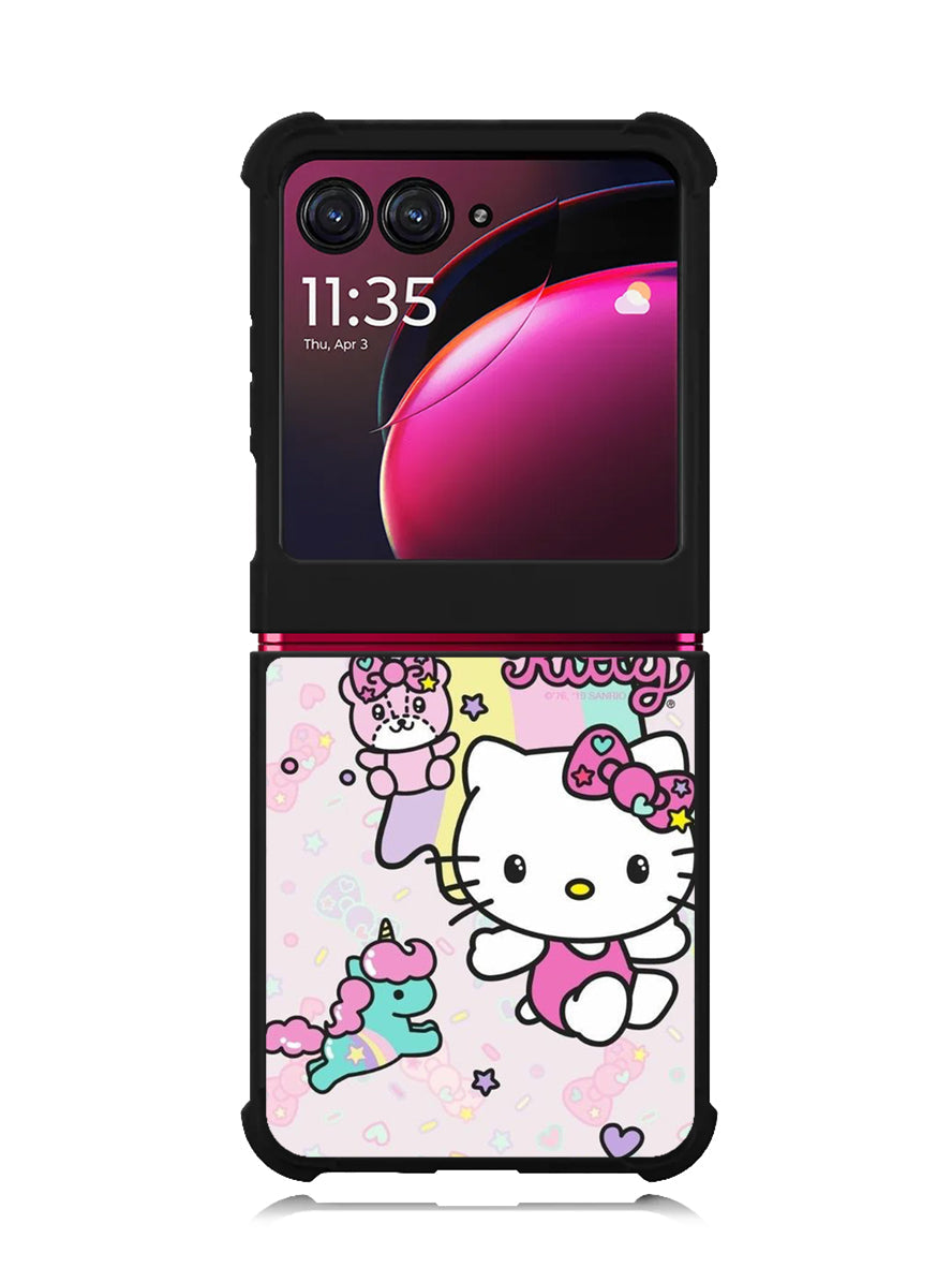 Hello Kitty Pink Motorola Moto Razr Plus 2023 , Moto Razr+ 2023 Case OV7427