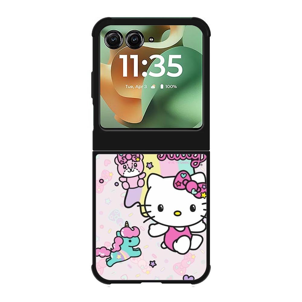 Hello Kitty Pink Motorola Moto RAZR 2025 Case OV7427