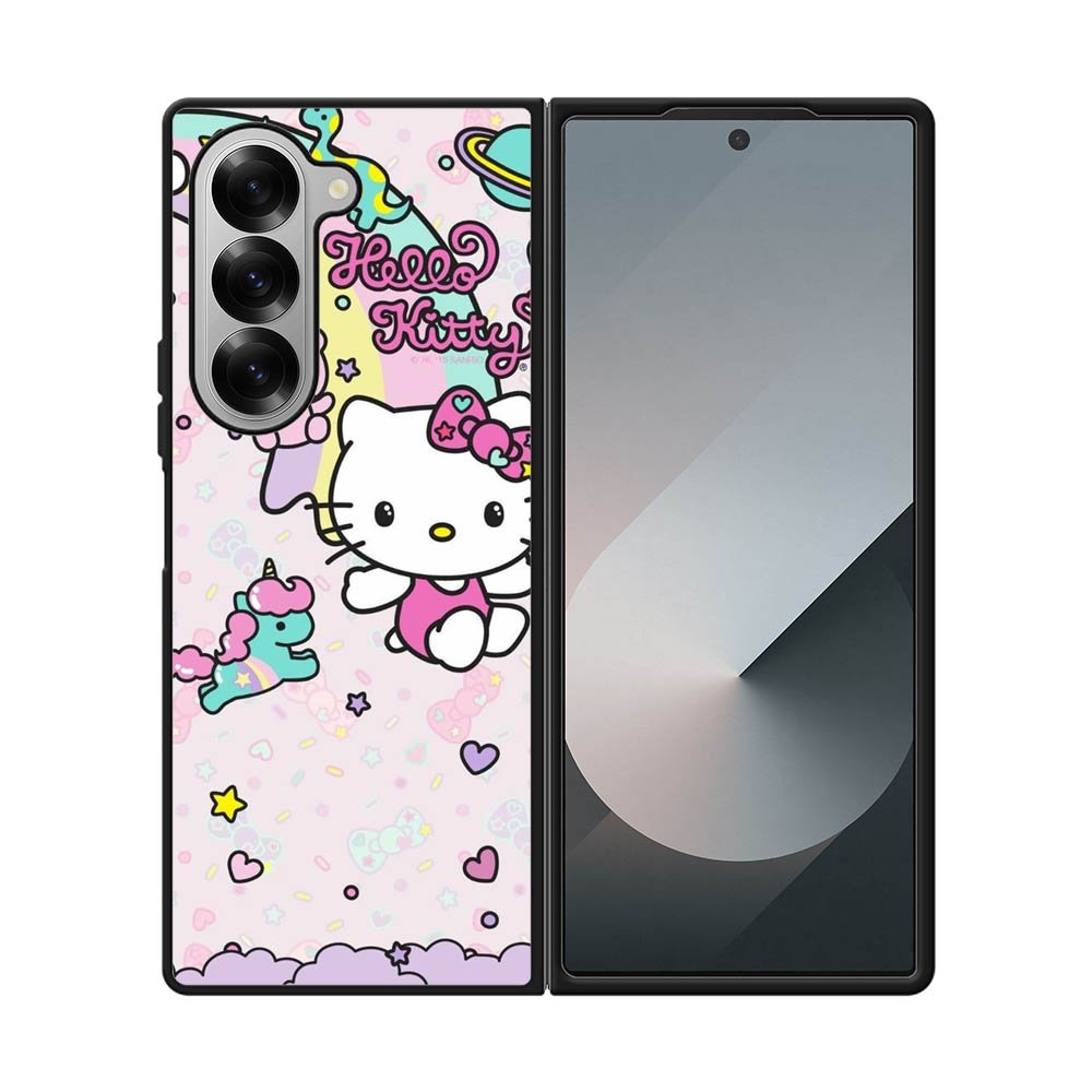 Hello Kitty Pink Samsung Galaxy Z Fold 7 5G Case OV7427