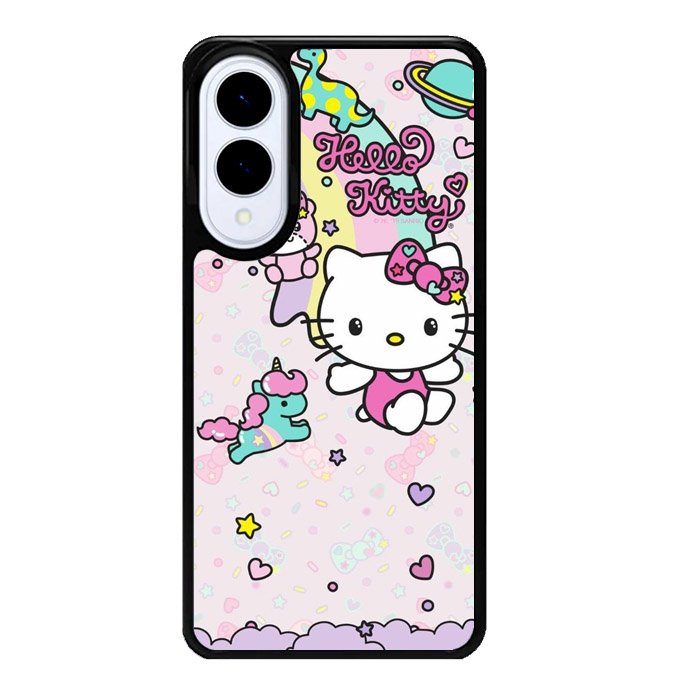 Hello Kitty Pink Samsung Galaxy S25 Edge 5G Case OV7427