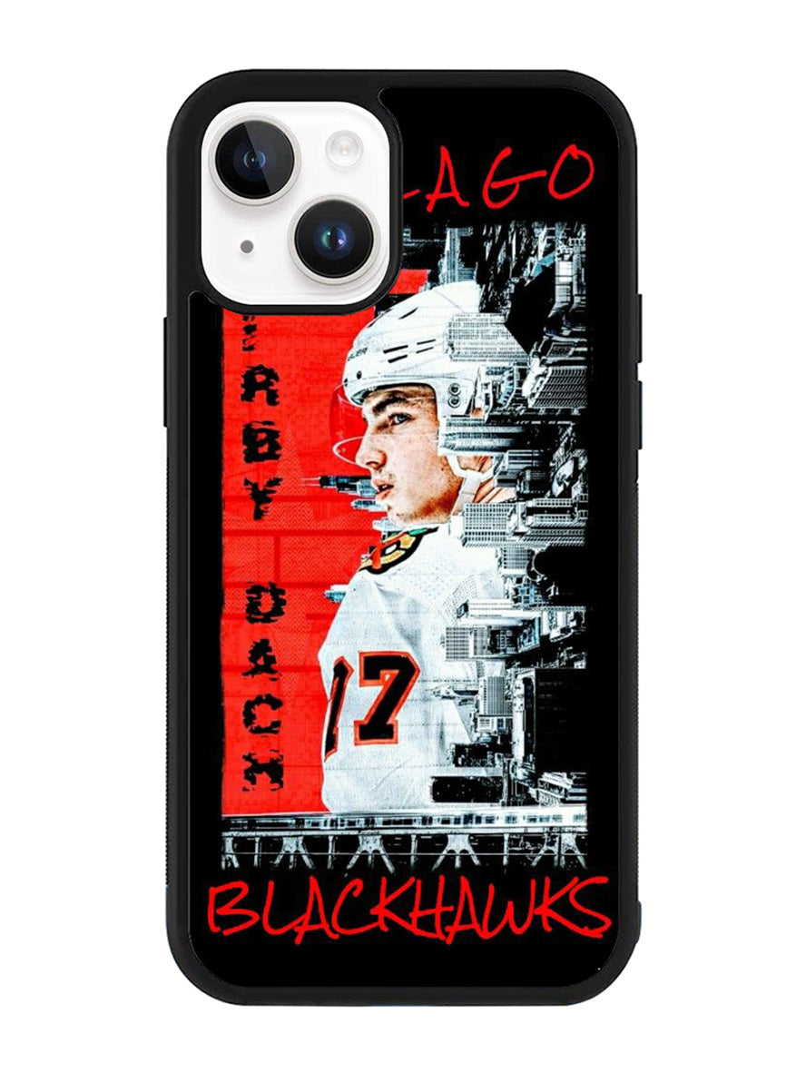 Kirby Chicago Blackhawks iPhone 14 Case QC7432