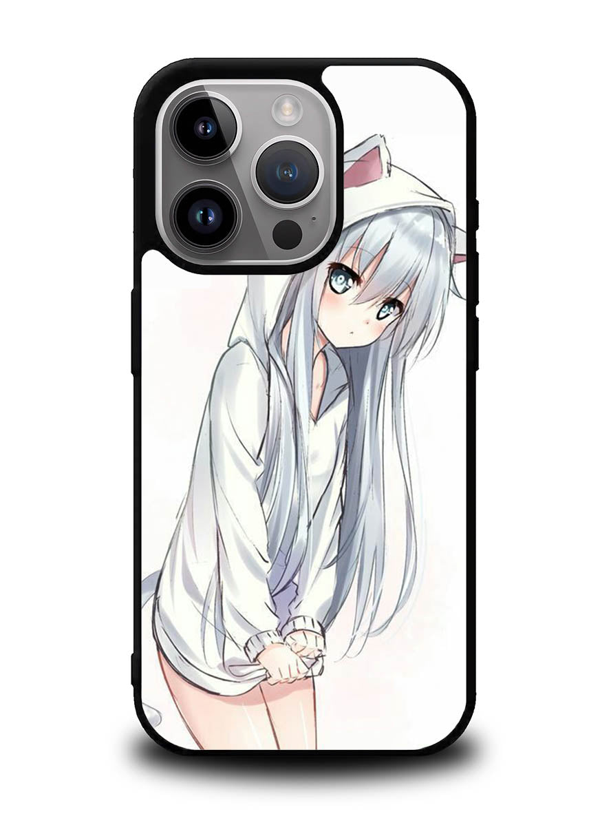 Anime Girl Sketch iPhone 16 Pro Case OV9638