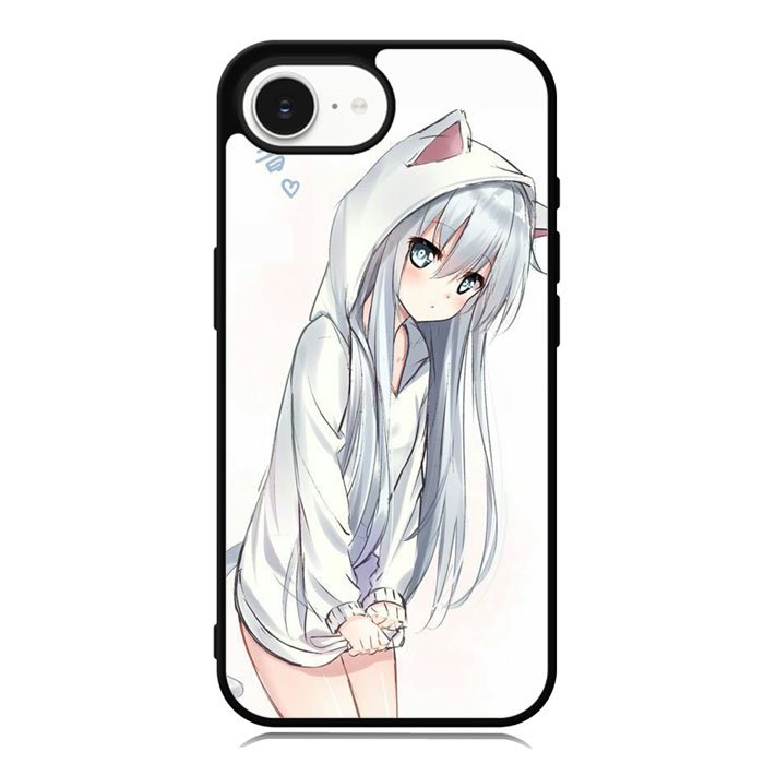 Anime Girl Sketch iPhone 16e Case OV9638