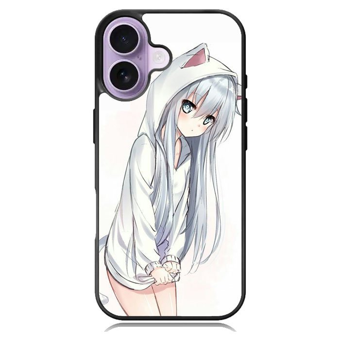 Anime Girl Sketch iPhone 17 Case OV9638