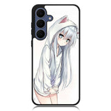 Anime Girl Sketch Samsung Galaxy S25 FE Case OV9638