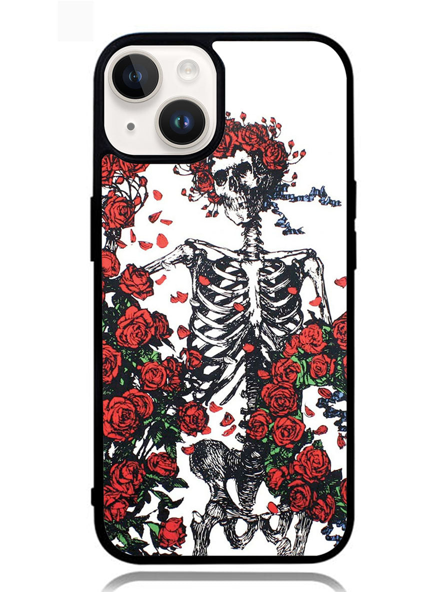 Grateful Dead Bones And Roses iPhone 14 Case OV9625