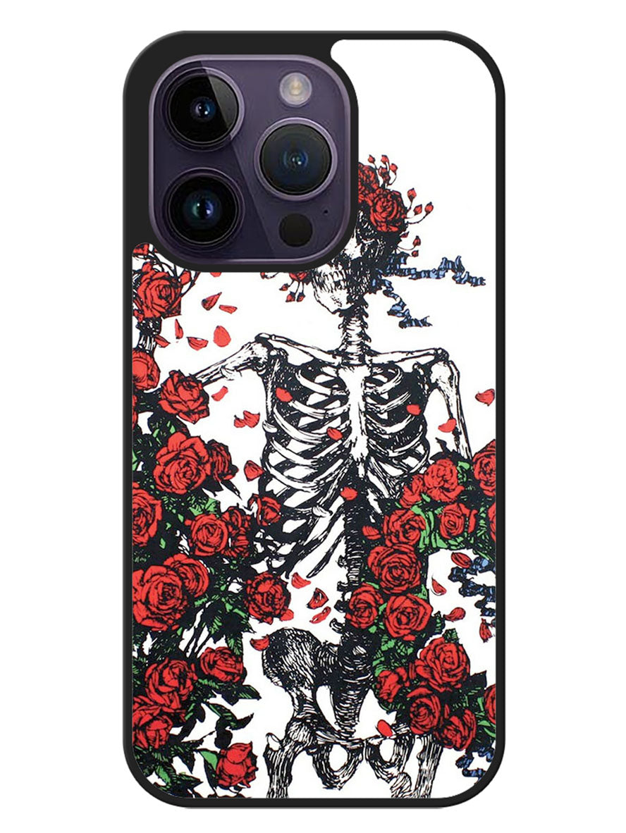 Grateful Dead Bones And Roses iPhone 14 Pro Case OV9625