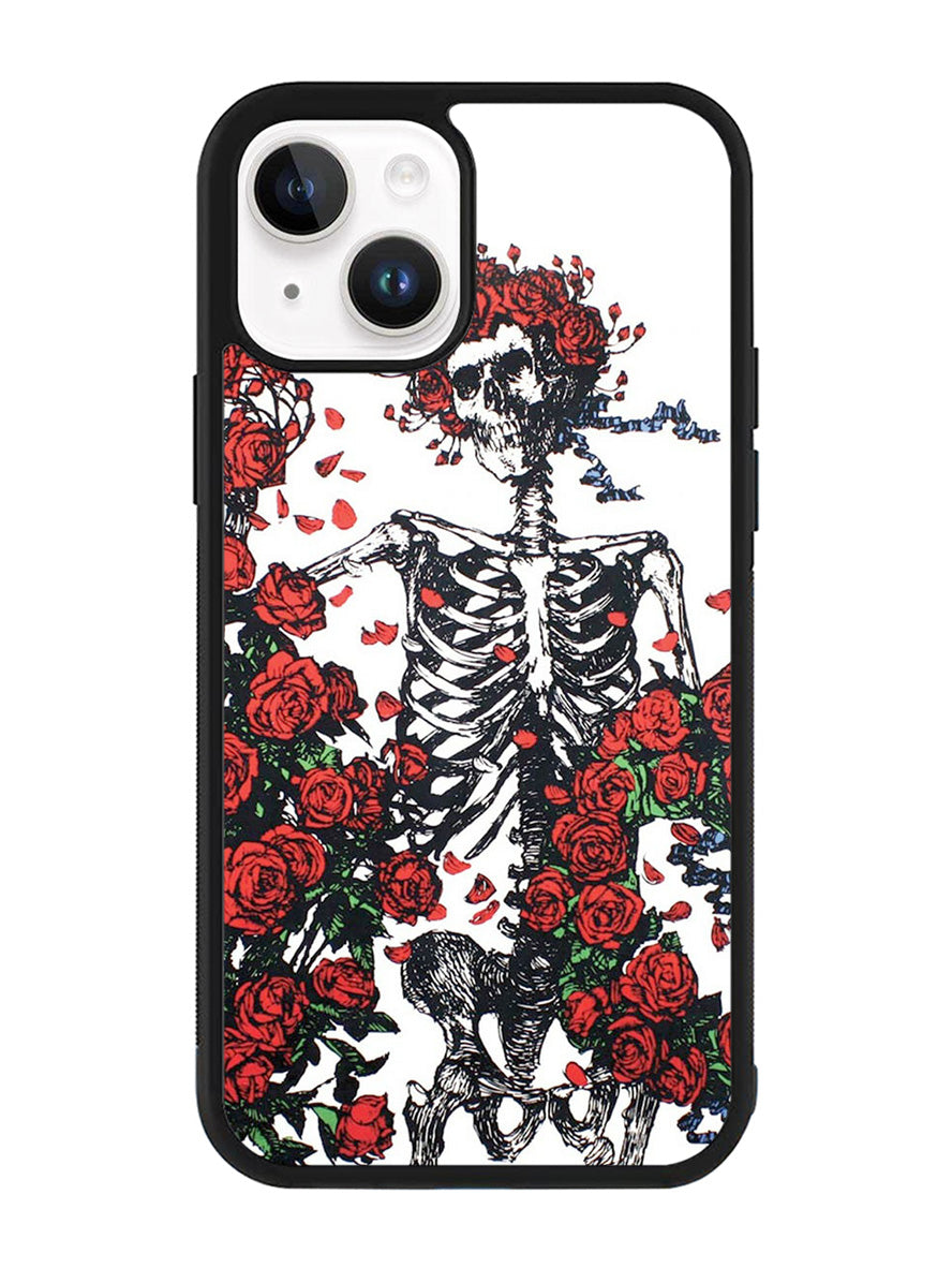 Grateful Dead Bones And Roses iPhone 15 Case