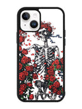Grateful Dead Bones And Roses iPhone 15 Plus Case OV9625