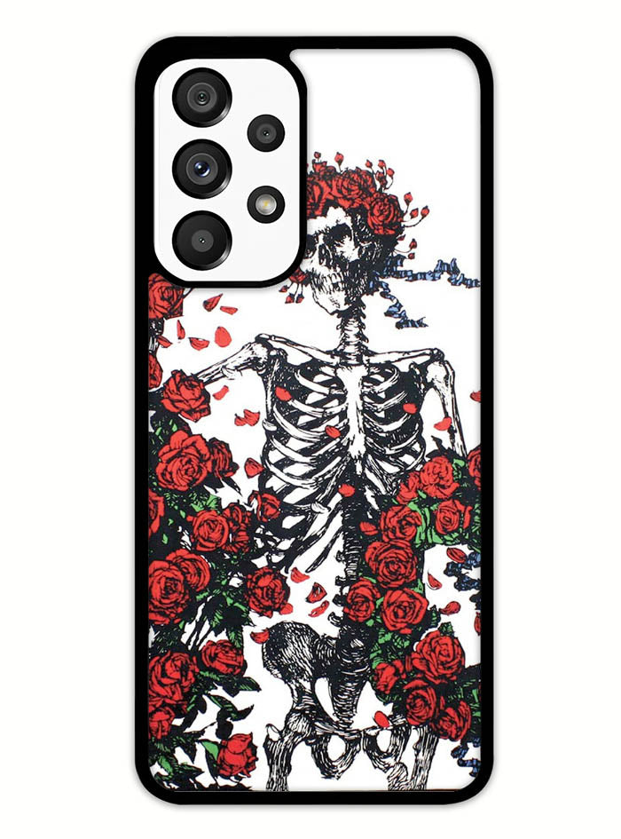 Grateful Dead Bones And Roses Samsung Galaxy A53 5G Case