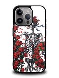 Grateful Dead Bones And Roses iPhone 15 Pro Case
